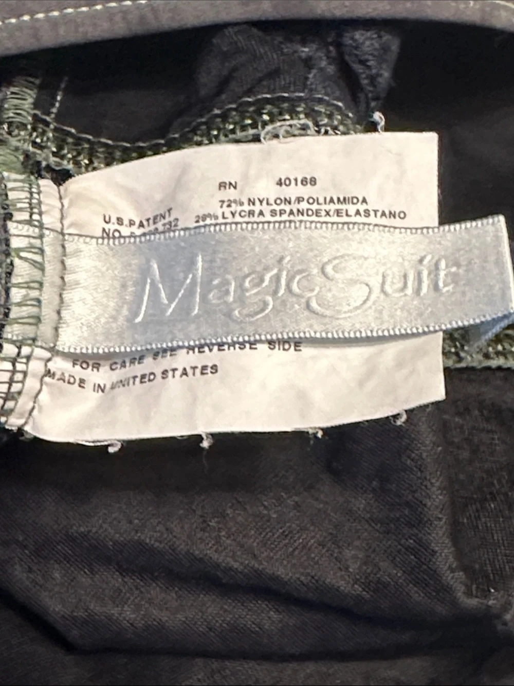 Miraclesuit Dark Grey One-Piece Swimsuit
